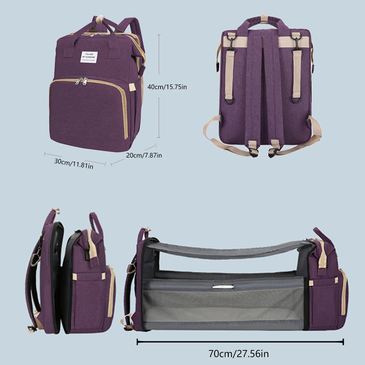 Foldable Baby Changing Bag