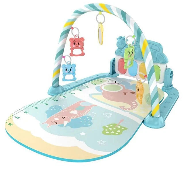 Baby Fitness & Play Gym – Piano, Toys & Tummy Time Mat